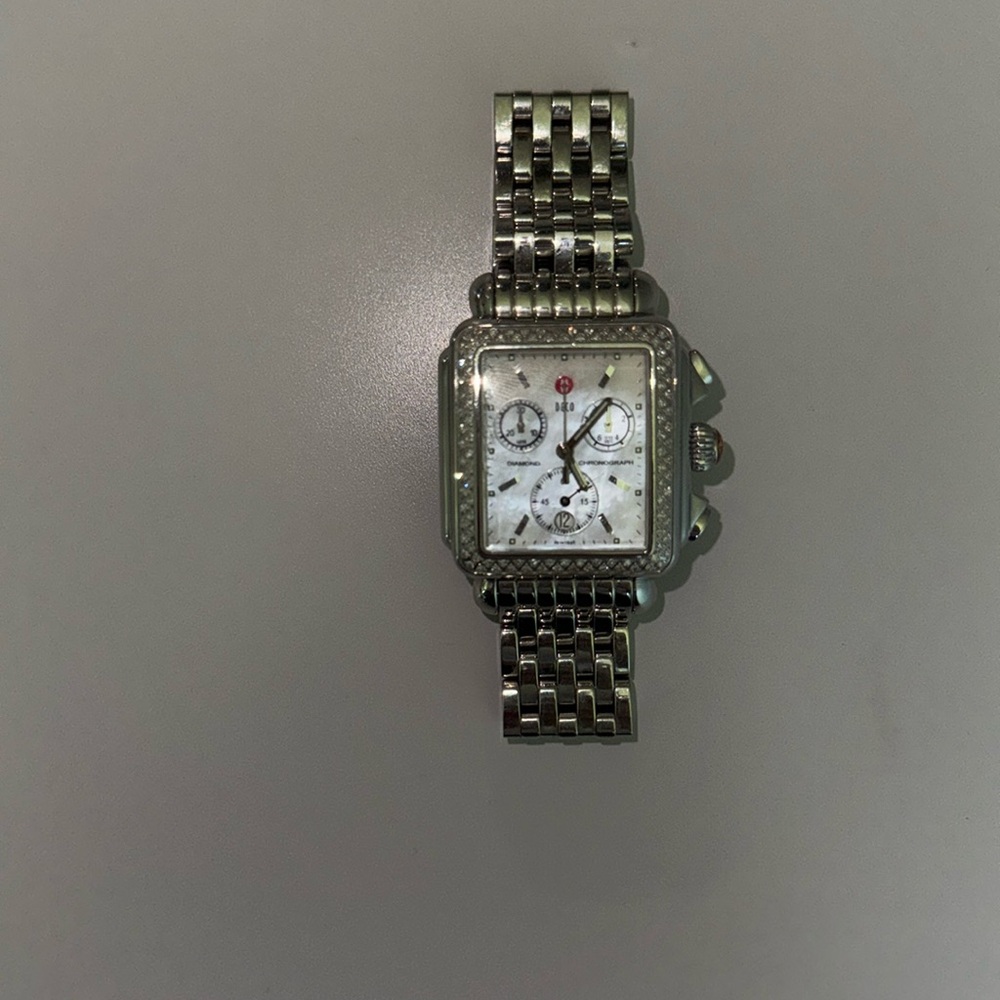 Michele Deco Chronograph Watch